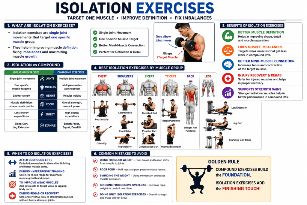 Isolation exercise learning
