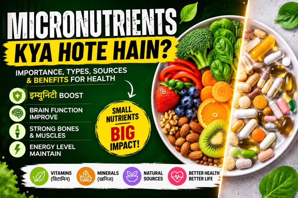 micronutrients kya hote hain chart