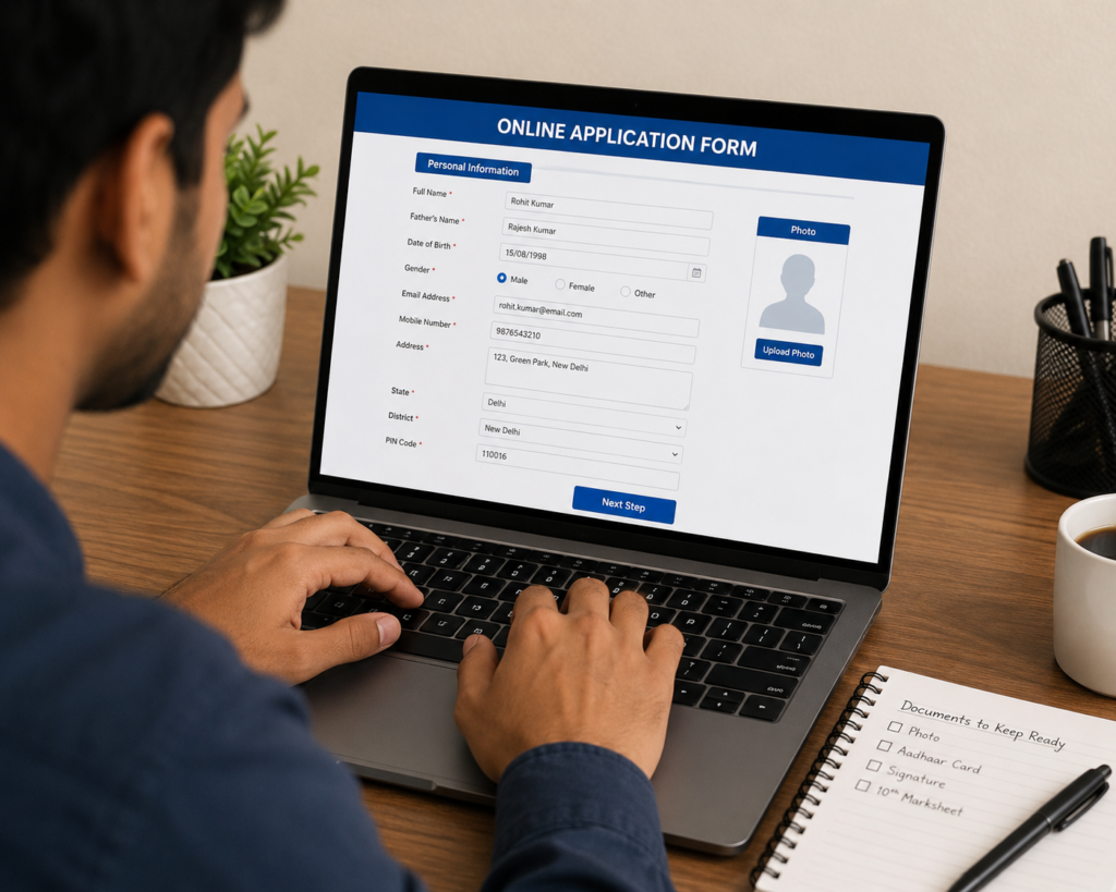 UPSSSC Online form