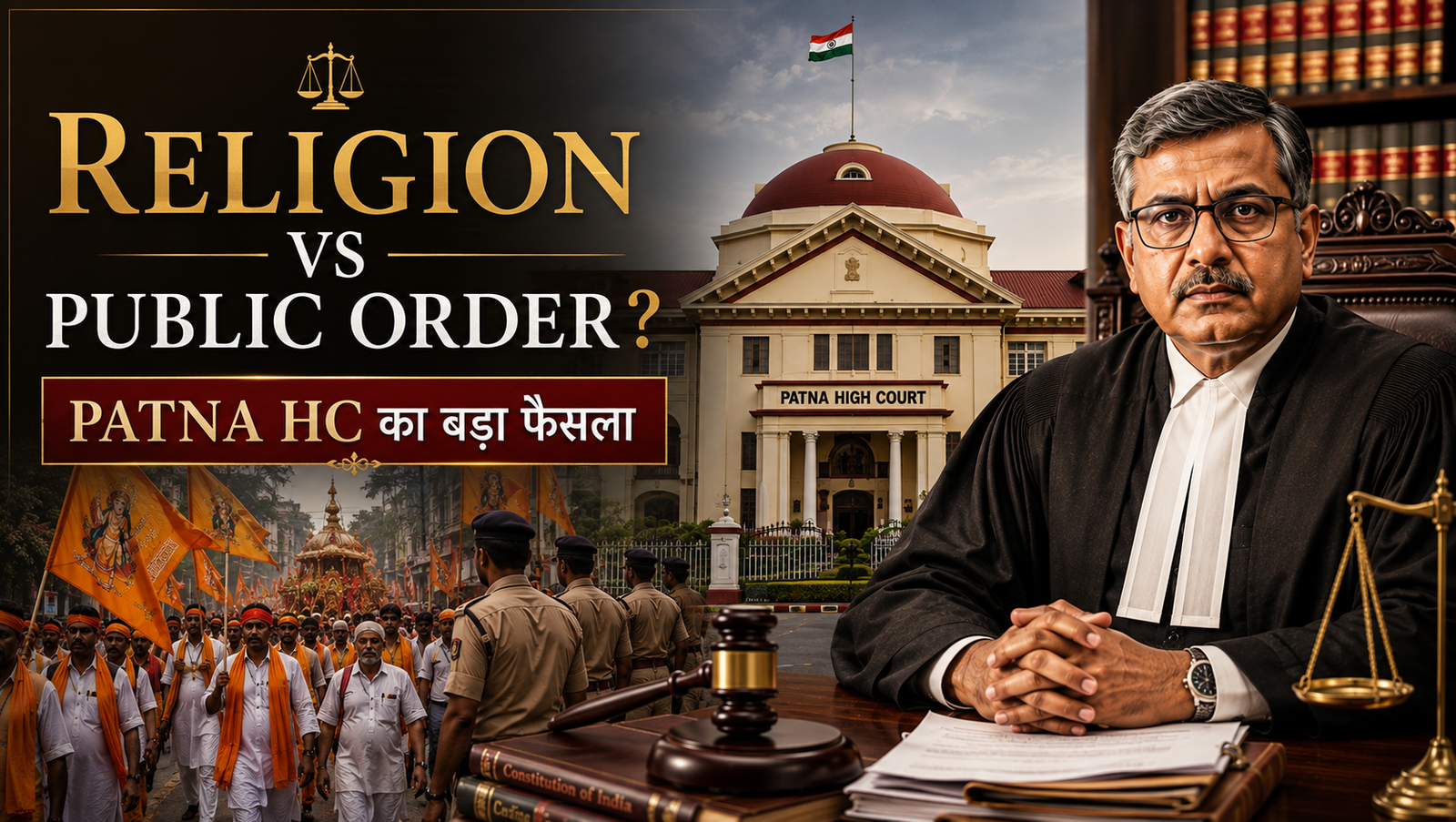 Patna High Court verdict on religious freedom and Mahaviri procession